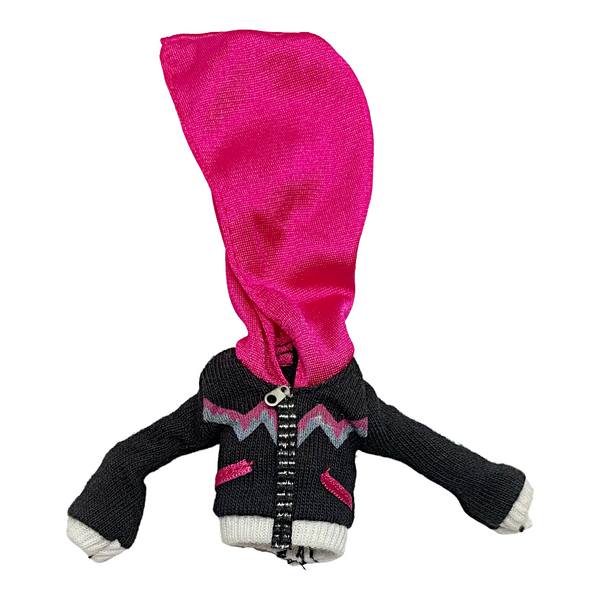 Monster High Ghoulia Yelps Fearleading Doll Outfit Replacement Hoodie Shirt