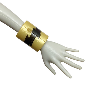 Monster High Ghoulia Yelps Fearleading Doll Replacement Gold & Black Cuff Bracelet