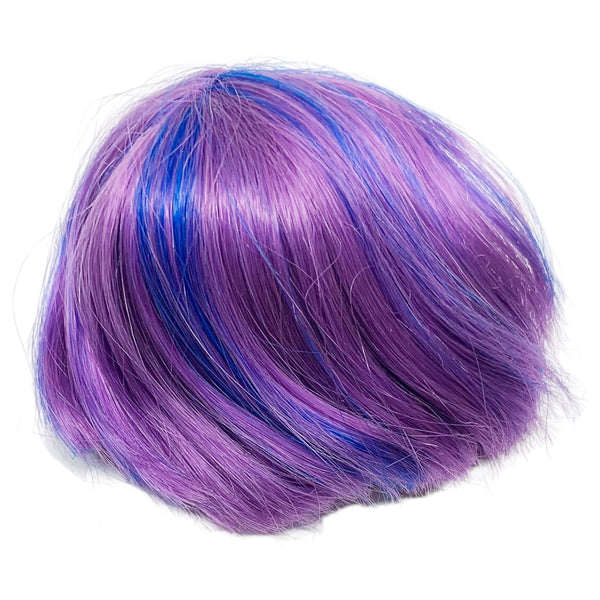 Monster High Create A Monster Cat Doll Replacement Short Purple & Blue Wig Part