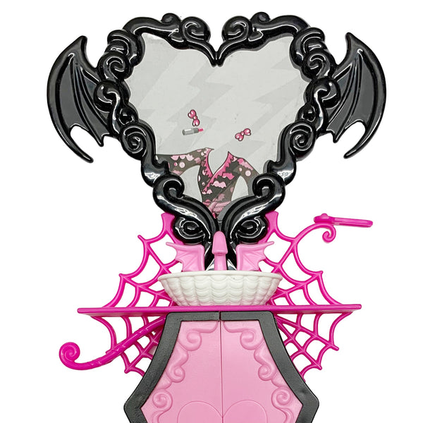 Monster High Toys"R"Us Draculaura Powder Room Playset Replacement Doll Size Vanity Sink Part