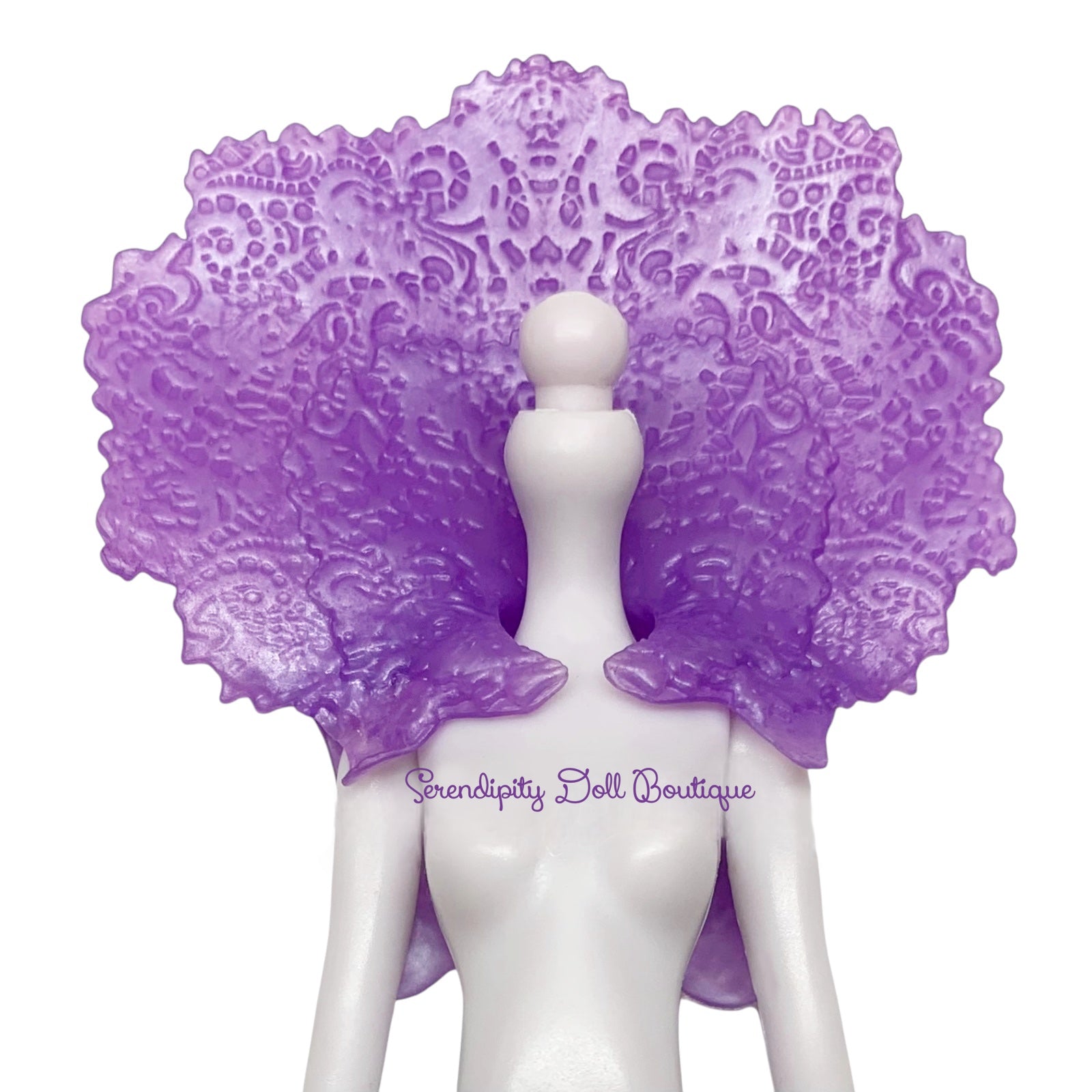 Disney Descendants Coronation Mal Isle of Lost Doll Replacement Purple Collar