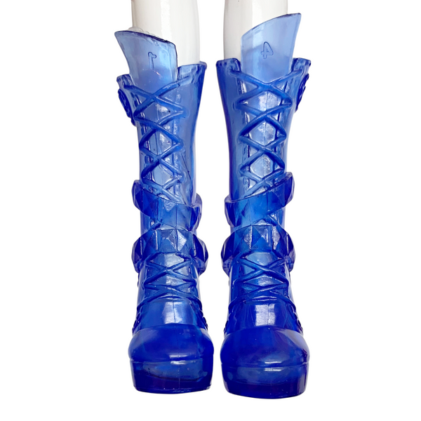 My Little Pony Equestria Girls DJ Pon-3 Doll Replacement Translucent Blue Shoes