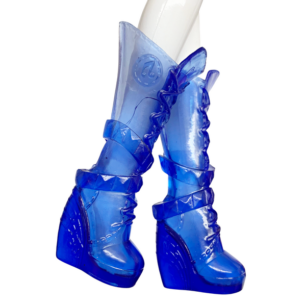 My Little Pony Equestria Girls DJ Pon-3 Doll Replacement Translucent Blue Shoes
