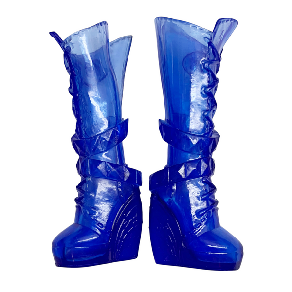 My Little Pony Equestria Girls DJ Pon-3 Doll Replacement Translucent Blue Shoes