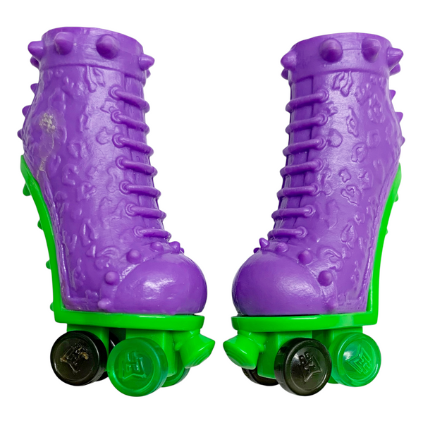 Monster High Clawdeen Wolf Skultimate Roller Maze Doll Replacement Shoes Purple Skates
