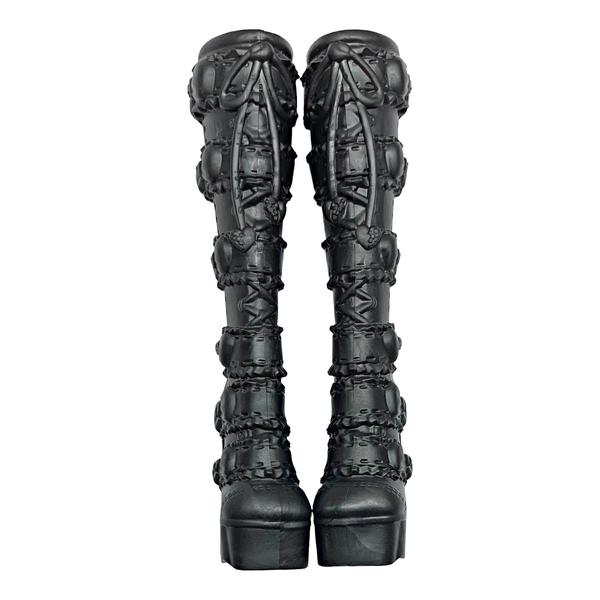 Monster High 17" Frightfully Tall Elissabat Doll Replacement Tall Black Boots