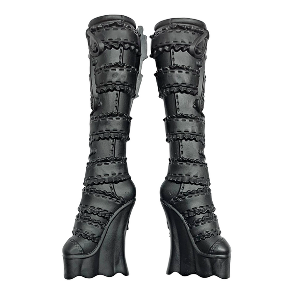 Monster High 17" Frightfully Tall Elissabat Doll Replacement Tall Black Boots