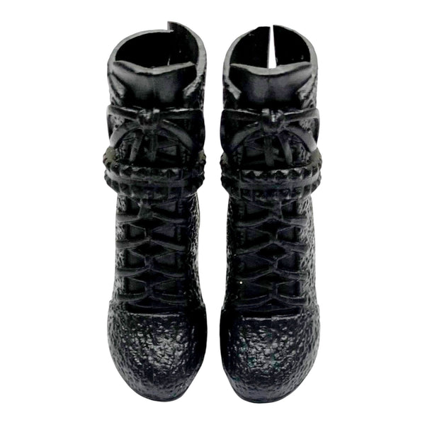 Disney Descendants Mal Doll Replacement Solid All Black Color Shoes