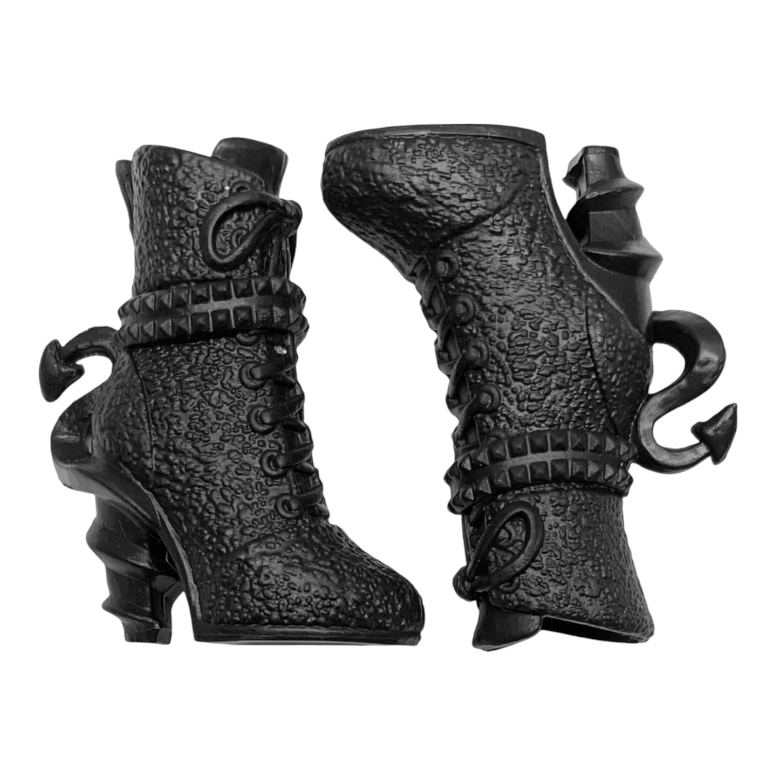 Disney Descendants Mal Doll Replacement Solid All Black Color Shoes