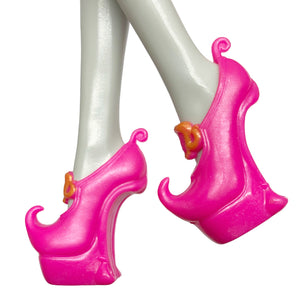 Monster High 13 Wishes Original Gigi Grant Doll Replacement Shoes Pink Genie Slippers