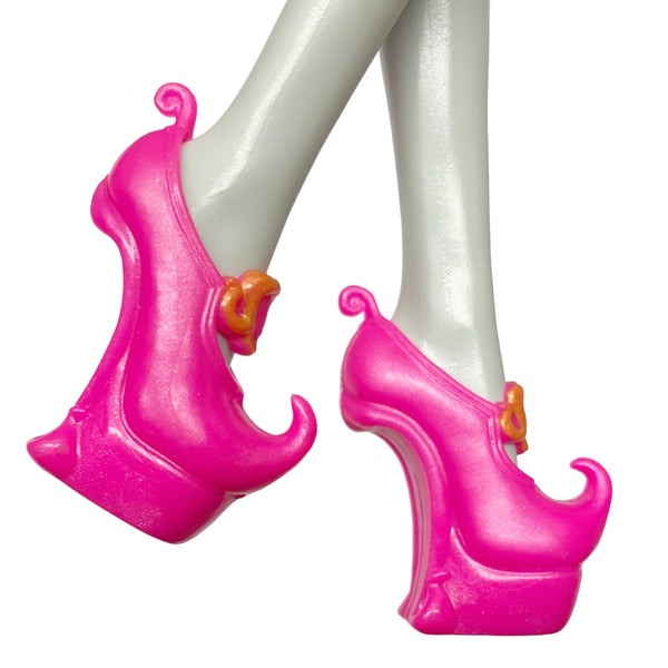 Monster High 13 Wishes Original Gigi Grant Doll Replacement Shoes Pink Genie Slippers