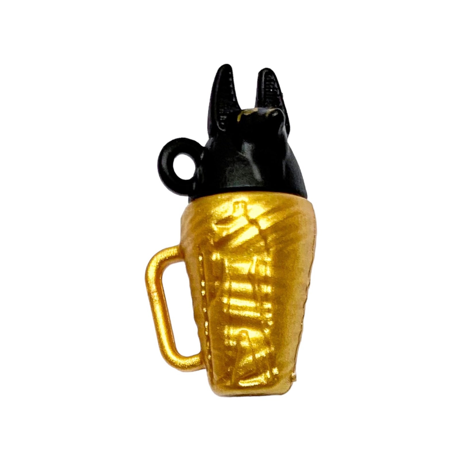 Monster High G3 Cleo De Nile Doll Replacement Gold Anubis Coffee Cup Drink Part