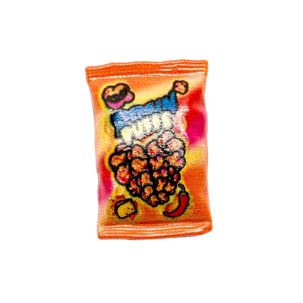 Monster High G3 Ghoulia Yelps Doll Replacement Orange Brain Puffs Bag Food Accessory Part