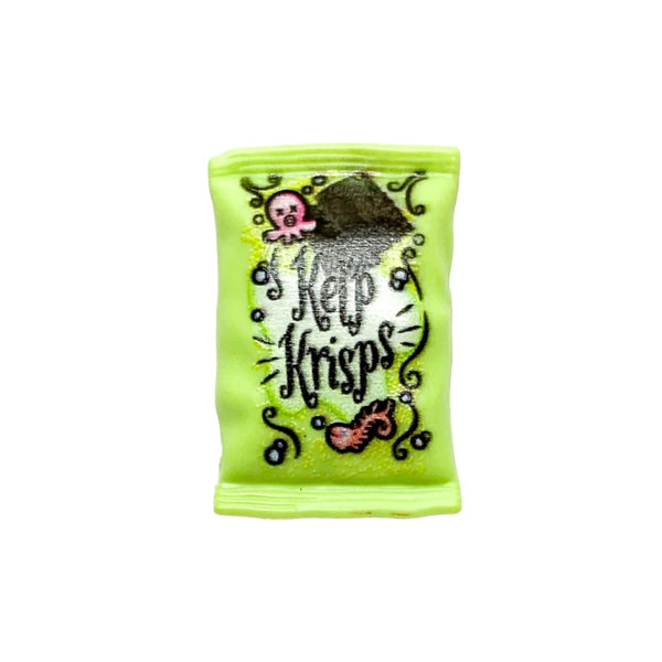 Monster High G3 Lagoona Blue Doll Replacement Kelp Krisps Chip Bag Accessory Part