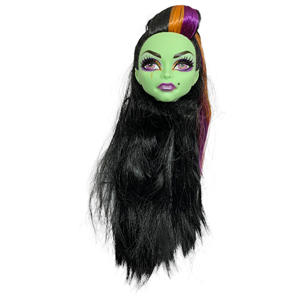 Monster High Casta Fierce Friday The 13th Green Witch Doll Replacement Head Part