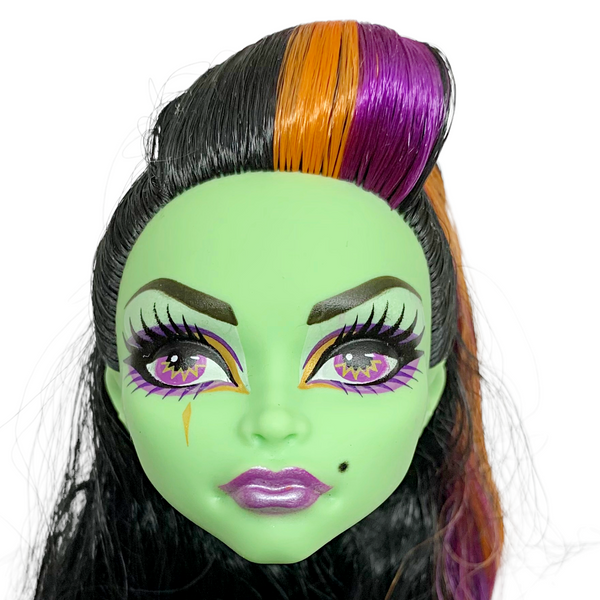 Monster High Casta Fierce Friday The 13th Green Witch Doll Replacement Head Part