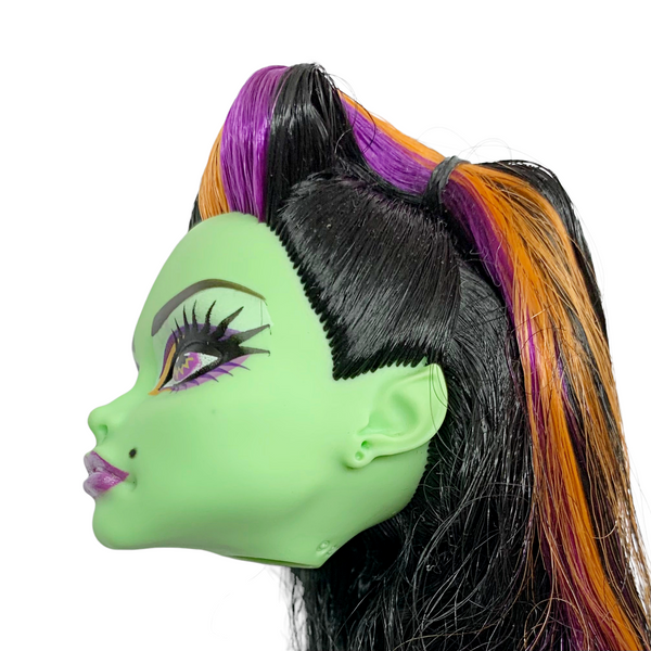 Monster High Casta Fierce Friday The 13th Green Witch Doll Replacement Head Part