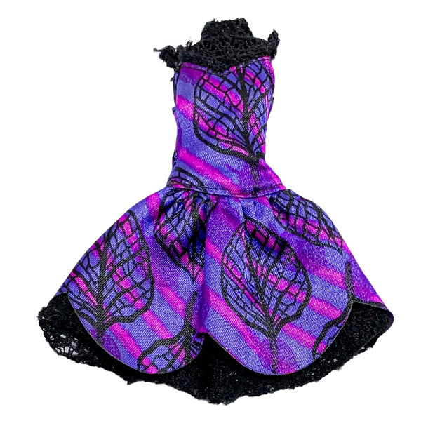 Monster High Scream & Sugar Amanita Nightshade Doll Outfit Replacement Purple Dress