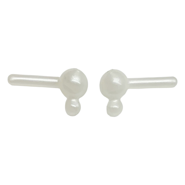 Monster High Lagoona Blue Dawn Of The Dance Doll Replacement Pearl White Earrings