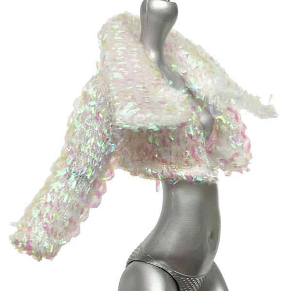 LOL Surprise OMG Queens Runway Diva Doll Replacement Iridescent Tinsel Jacket