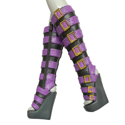 Monster High 1st Wave First Original Clawdeen Wolf Doll Replacement Shoes Tall Boots