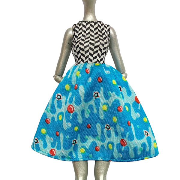 Monster High Frankie Stein Ice Scream Ghouls Doll Outfit Replacement Blue Dress