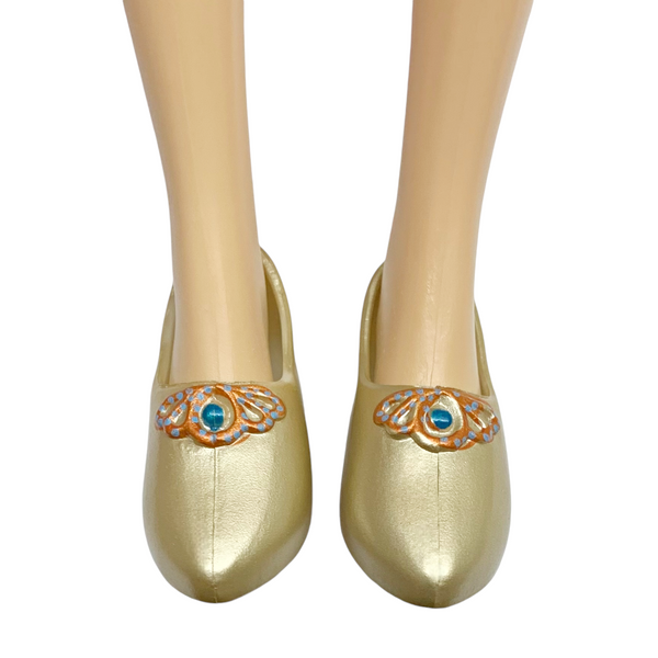 Disney 17" Elena Of Avalor Limited Edition Doll Gold Dress Shoes