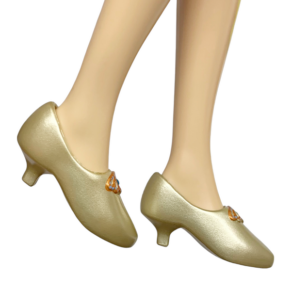 Disney 17" Elena Of Avalor Limited Edition Doll Gold Dress Shoes