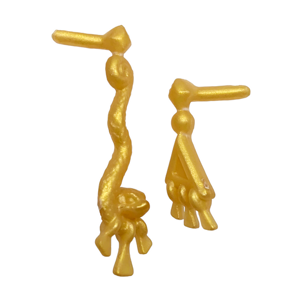 Monster High Nefera De Nile 1st Wave Original Doll Replacement Gold Earrings