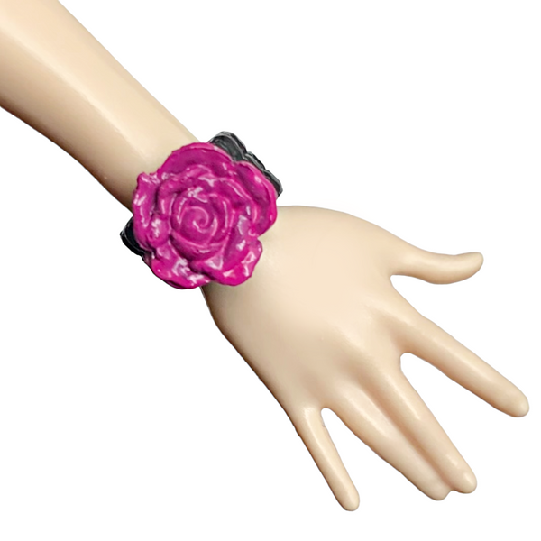 Ever After High 1st Chapter Briar Beauty Doll Replacement Pink Flower Bracelet