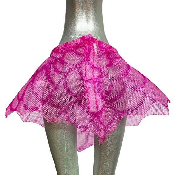 Monster High Day To Night Draculaura Doll Outfit Replacement Sheer Pink Layer Skirt