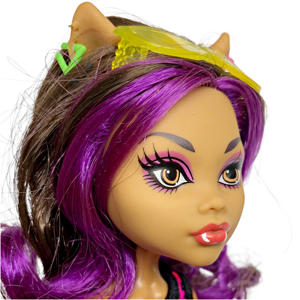 Monster High Clawdeen Wolf Gloom Beach Doll With Outfit & Accessories