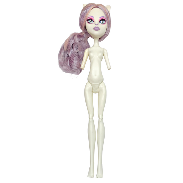 Monster High Replacement Catrine DeMew Ghoul Chat Doll Head With Body