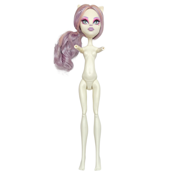 Monster High Replacement Catrine DeMew Ghoul Chat Doll Head With Body