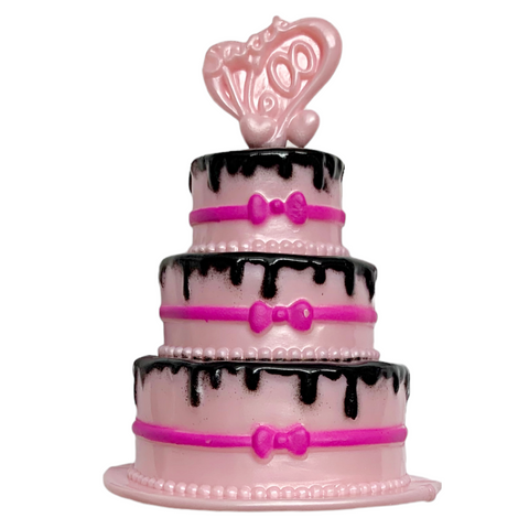 Monster High Draculaura Sweet 1600 Doll Replacement Pink Birthday Cake