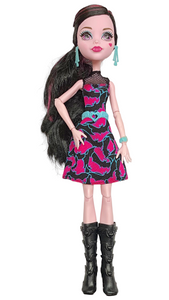 Monster High Welcome To Monster High Monstrous Rivals Draculaura Doll With Outfit