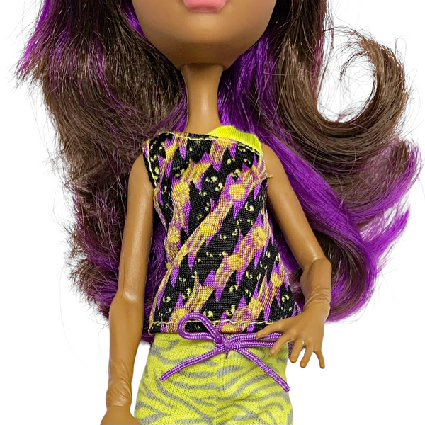 Monster High Monster Family Of Clawdeen Wolf Doll With Original Pajamas Outfit