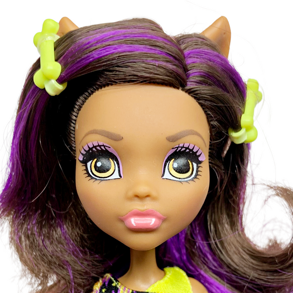 Monster High Monster Family Of Clawdeen Wolf Doll With Original Pajamas Outfit