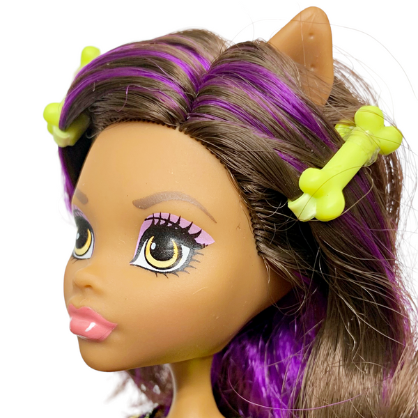 Monster High Monster Family Of Clawdeen Wolf Doll With Original Pajamas Outfit