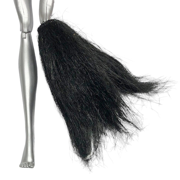 Monster High Ghouls Rule Clawdeen Wolf Doll Outfit Replacement Black Fur Leg Warmer Accessory