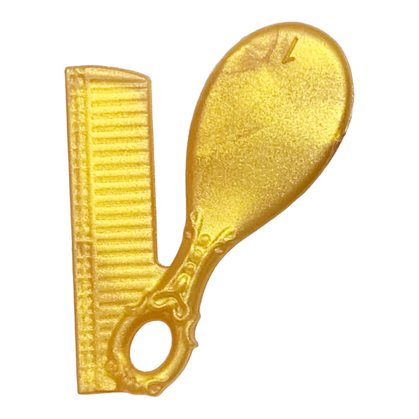 Ever After High Holly O'Hair Powerful Princess Doll Replacement Golden Brush & Comb Part