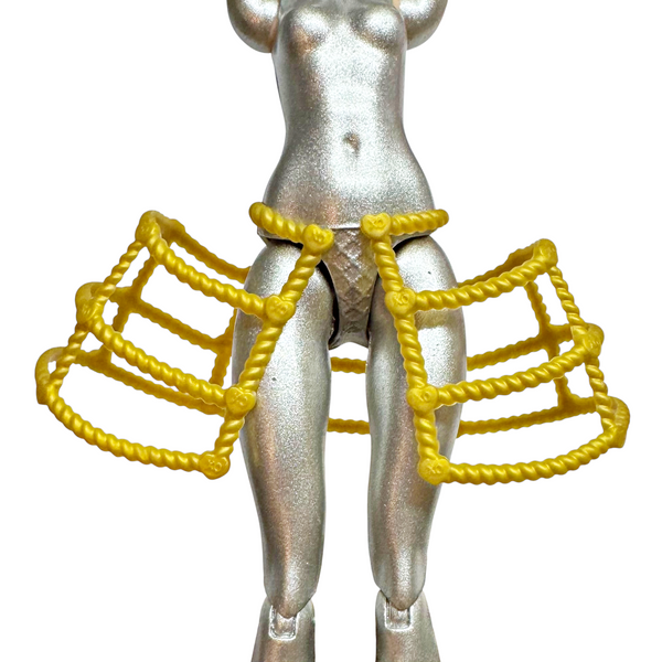 Monster High C.A. Cupid Scary Sweet Birthday Doll Replacement Gold Crinoline Cage Skirt