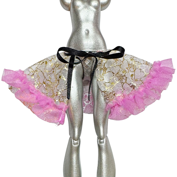 Monster High C.A. Cupid Scary Sweet Birthday Doll Outfit Replacement Sheer Layer Skirt