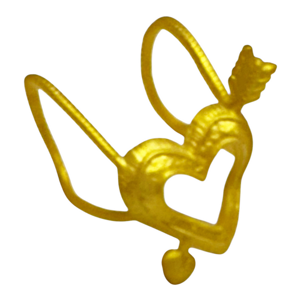 Monster High C.A. Cupid Scary Sweet Birthday Doll Replacement Gold Heart Chest Piece