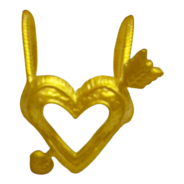Monster High C.A. Cupid Scary Sweet Birthday Doll Replacement Gold Heart Chest Piece