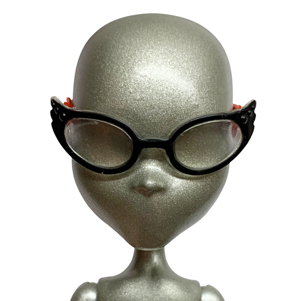 Monster High Ghoulia Yelps Physical Deaducation Doll Replacement Black & Red Goggle Glasses