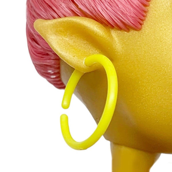 Monster High Gilda Goldstag Student Disembody Council Doll Replacement Yellow Hoop Earring
