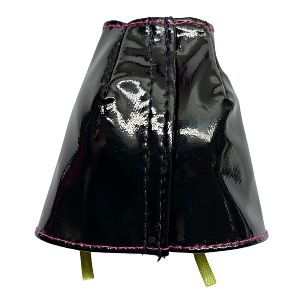 Monster High Draculaura Skulltimate Secrets Neon Frights Doll Black Pleather Skirt