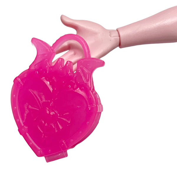 Monster High Draculaura Skulltimate Secrets Neon Frights Doll Replacement Pink Heart Purse