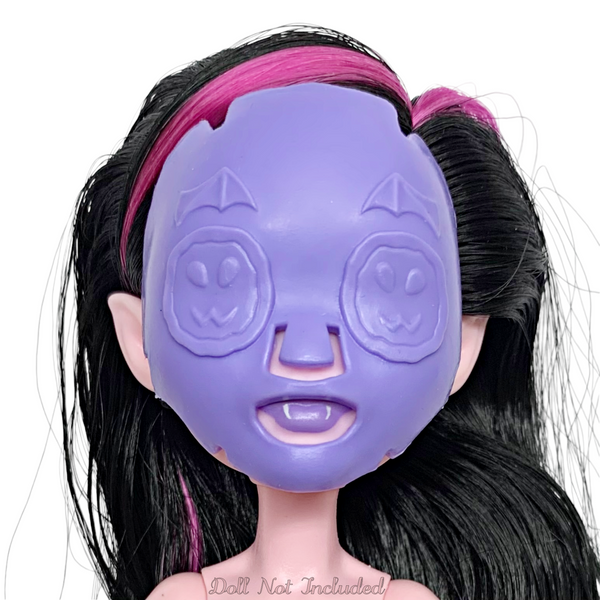 Monster High Draculaura Skulltimate Secrets Neon Frights Doll Purple Beauty Mask Accessory